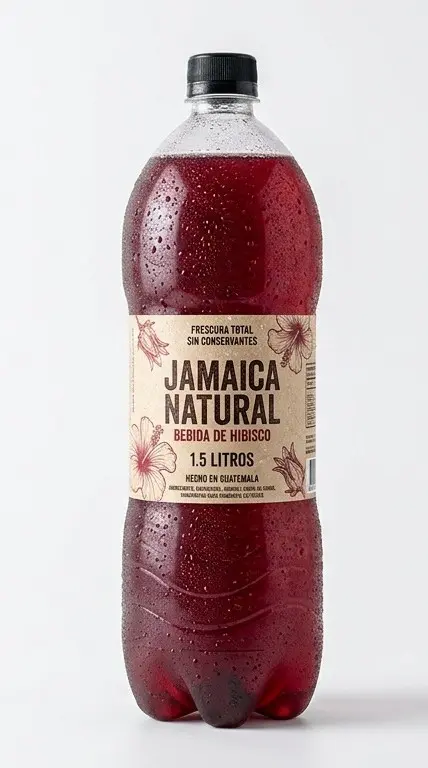 Bebida de Jamaica Natural 1.5L