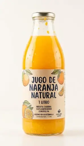 [BEB-004] Jugo de Naranja 100% Natural 1L